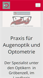 Mobile Screenshot of optometrie-flegl.de